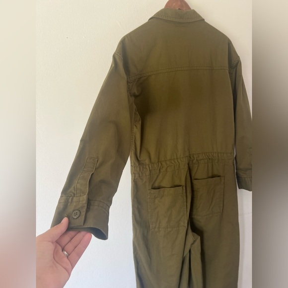 Levi’s Baggy Surplus Army Green Long‎ Sleeve Utility Jumpsuit Size Small - Picture 13 of 16